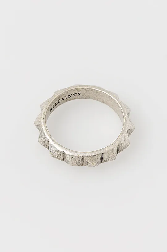 срібний Срібний перстень AllSaints Чоловічий