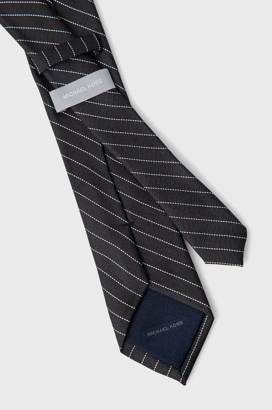 MICHAEL Michael Kors selyen nyakkendő szürke