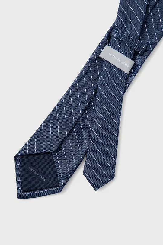 MICHAEL Michael Kors - Μεταξωτή γραβάτα σκούρο μπλε