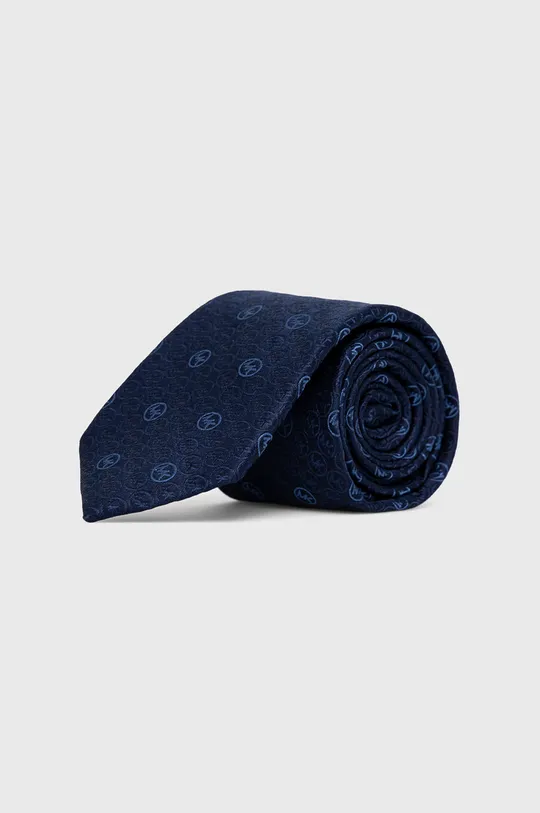 тёмно-синий Шелковый галстук MICHAEL Michael Kors Мужской