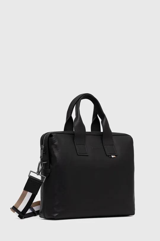 Δερμάτινη τσάντα φορητού υπολογιστή BOSS μαύρο