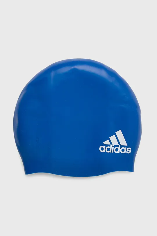 niebieski adidas Performance czepek pływacki FJ4967 Unisex