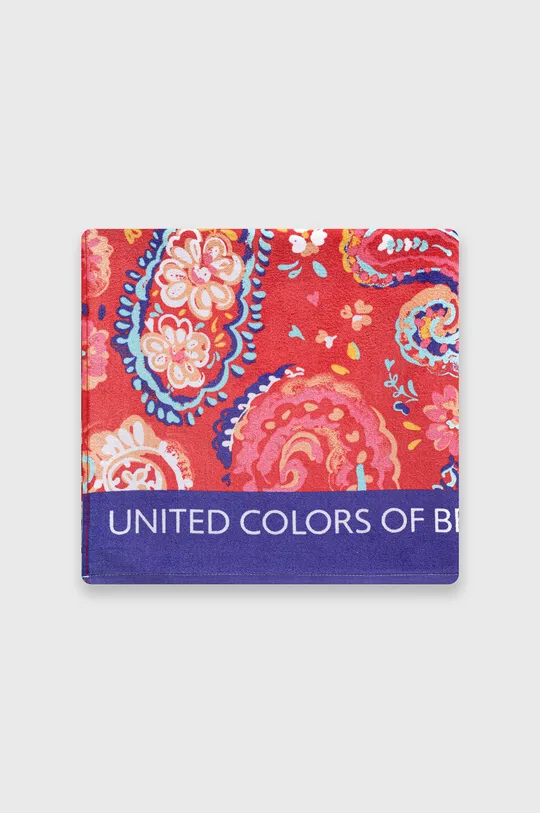 Βαμβακερή πετσέτα United Colors of Benetton πολύχρωμο