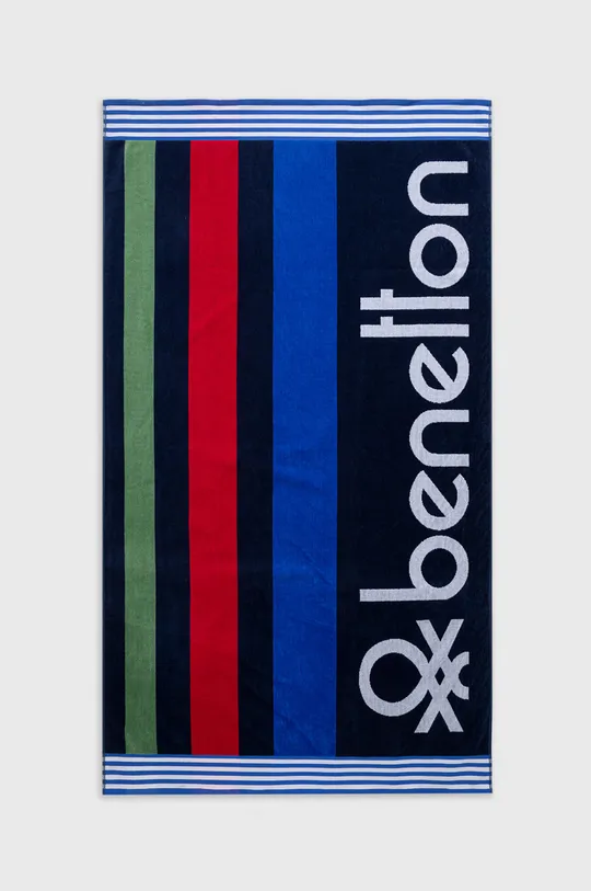 σκούρο μπλε Βαμβακερή πετσέτα United Colors of Benetton Unisex