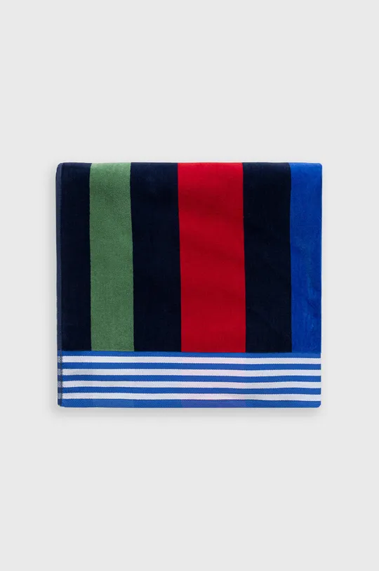 Βαμβακερή πετσέτα United Colors of Benetton σκούρο μπλε