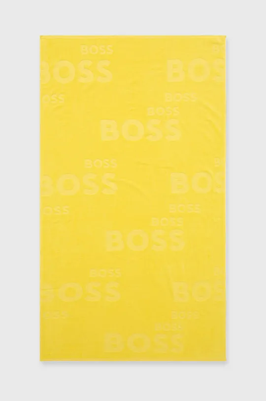 κίτρινο Βαμβακερή πετσέτα BOSS Unisex