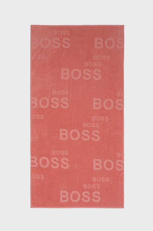ružová Bavlnený uterák Boss Unisex