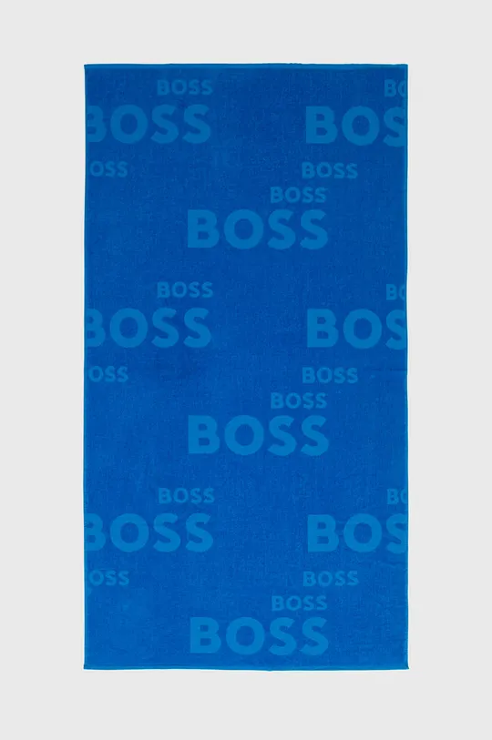 μπλε Βαμβακερή πετσέτα BOSS Unisex