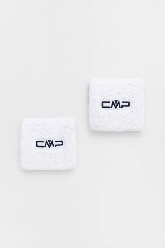biały CMP opaski na nadgarstek (2-pack) Unisex