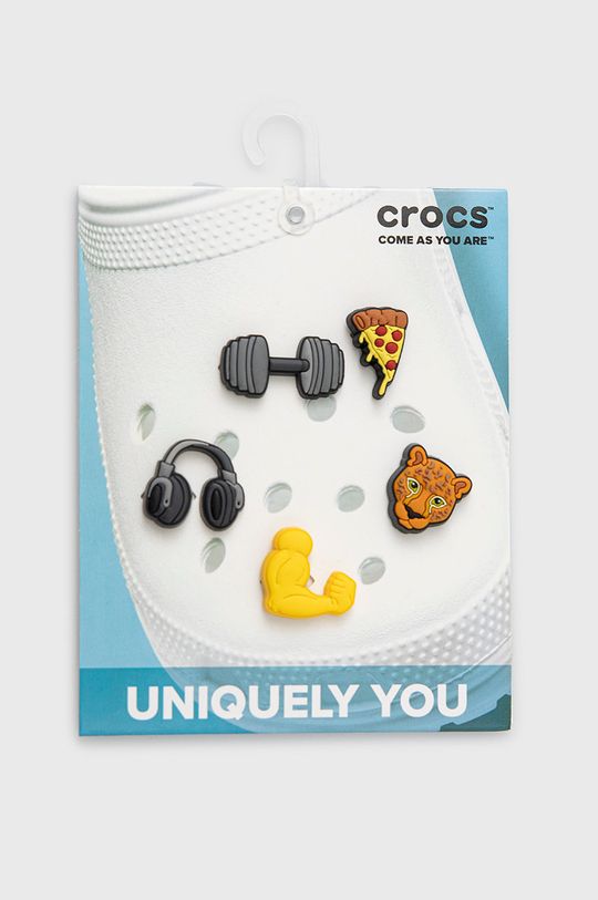 multicolor Crocs przypinki do obuwia Unisex