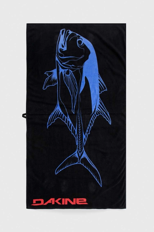 czarny Dakine ręcznik bawełniany TERRY BEACH TOWEL 86 x 160 cm Unisex