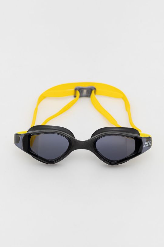 żółty Aqua Speed okulary pływackie Blade Unisex