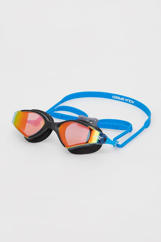niebieski Aqua Speed okulary pływackie Blade Mirror Unisex