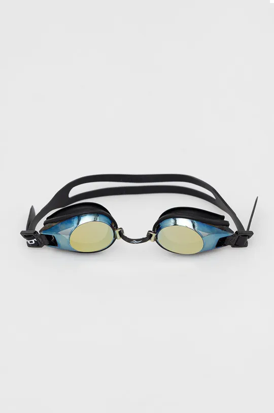 czarny Aqua Speed okulary pływackie Challenge Unisex