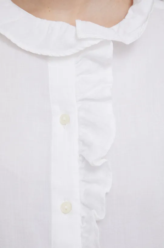 Marc O'Polo - Koszula bawełniana biały