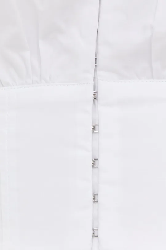 λευκό Βαμβακερή μπλούζα Marciano Guess