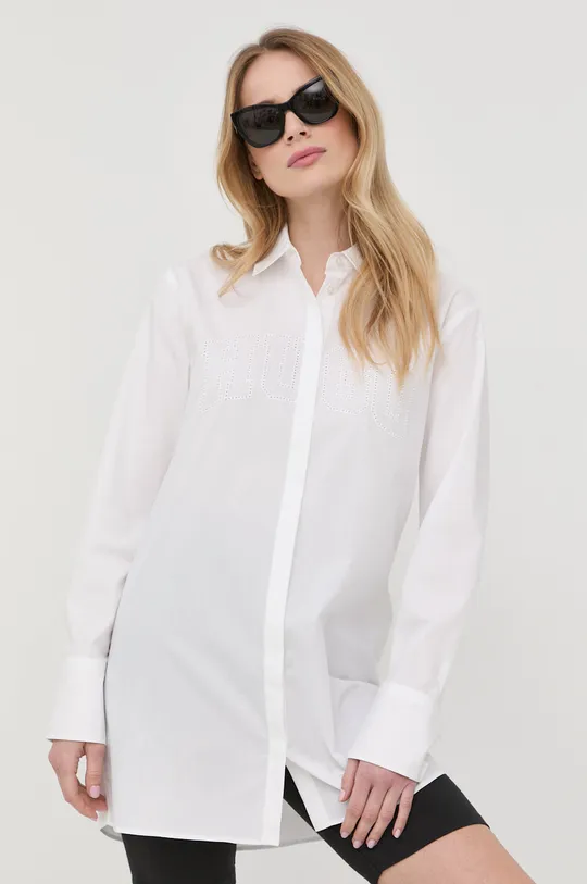 білий Бавовняна сорочка HUGO Жіночий