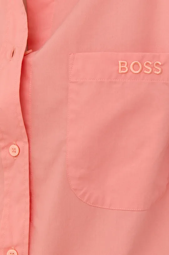 Βαμβακερό πουκάμισο Boss Γυναικεία