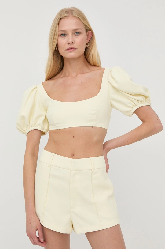 Top For Love & Lemons  Základná látka: 100% Recyklovaný polyester Podšívka: 65% Viskóza, 35% Ecovero