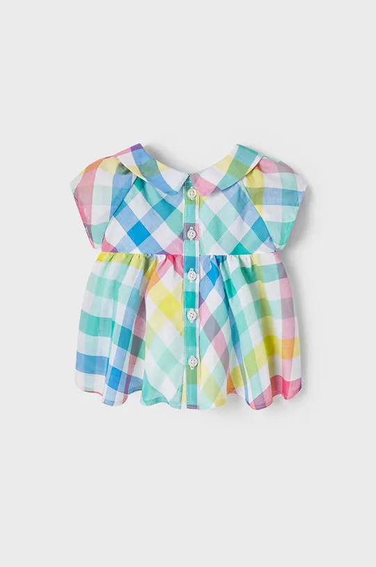 Дитяча бавовняна блузка Mayoral барвистий