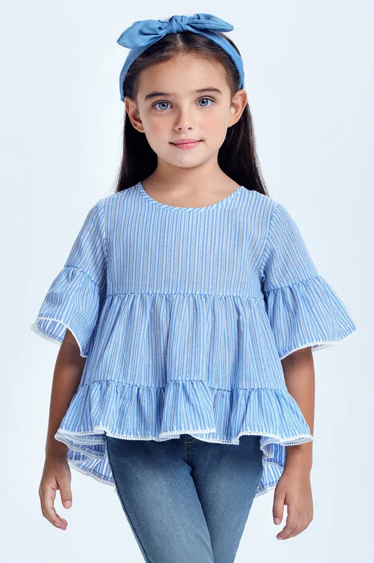 голубой Детская блузка Mayoral Для девочек