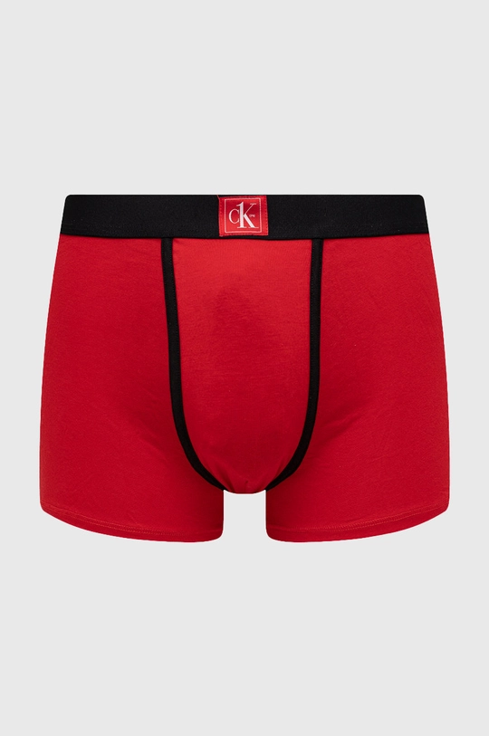 Otroške boksarice Calvin Klein Underwear rdeča