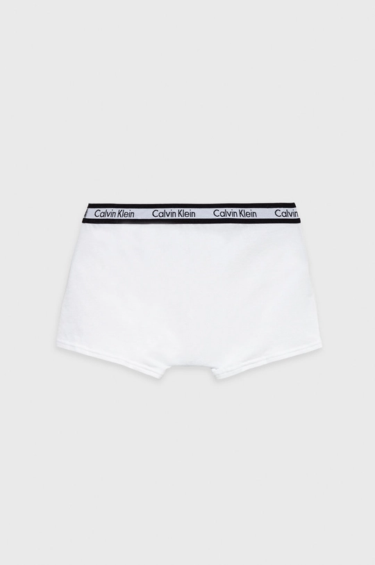 Παιδικά μποξεράκια Calvin Klein Underwear (2-pack)  Κύριο υλικό: 95% Βαμβάκι, 5% Σπαντέξ Ταινία: 8% Σπαντέξ, 57% Πολυαμίδη, 35% Πολυεστέρας