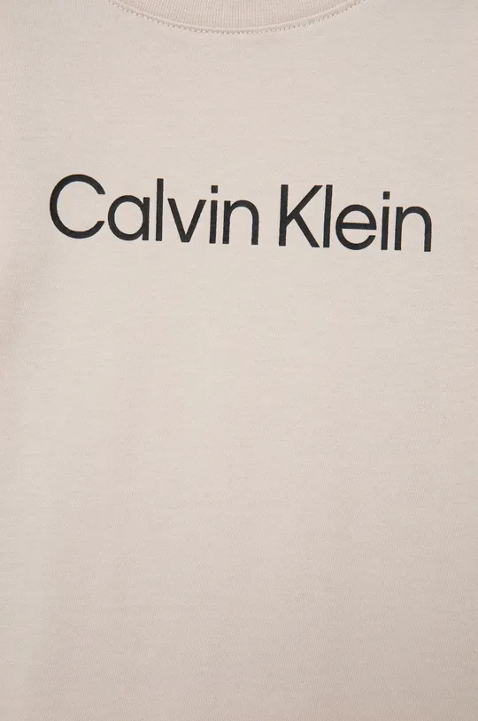 Detské bavlnené pyžamo Calvin Klein Underwear  Základná látka: 100% Bavlna Lepiaca páska: 8% Elastan, 57% Polyamid, 35% Polyester
