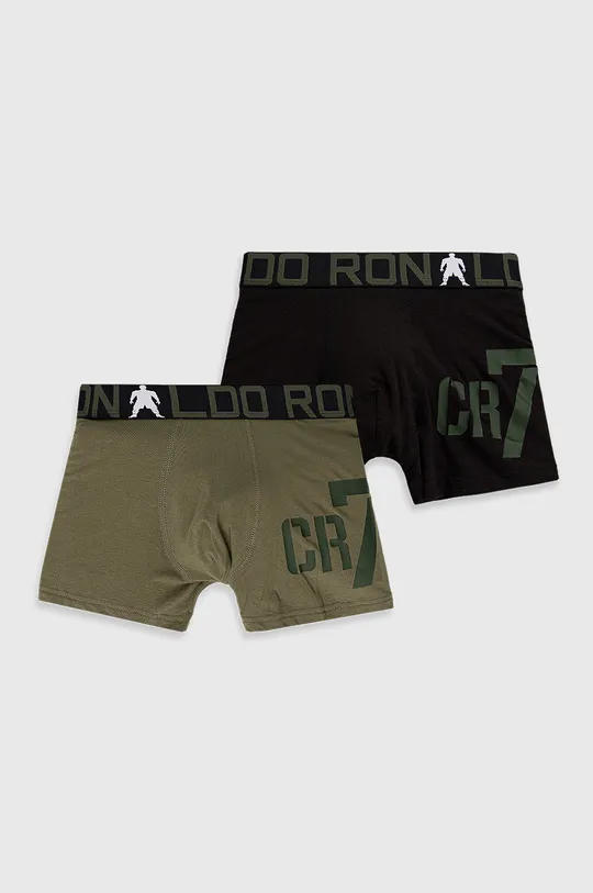 multicolor CR7 Cristiano Ronaldo bokserki (2-pack) Chłopięcy