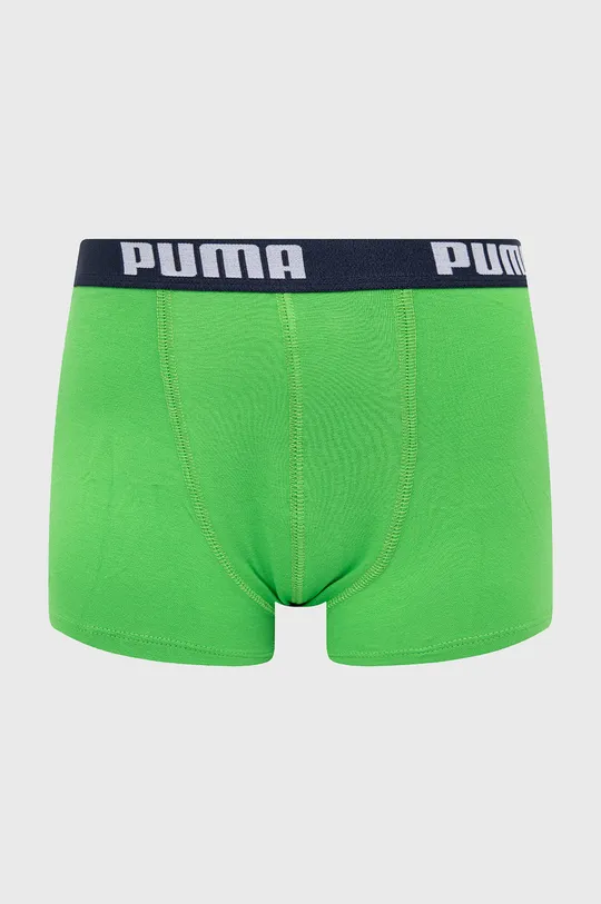 zielony Puma bokserki dziecięce (2-pack) 935454