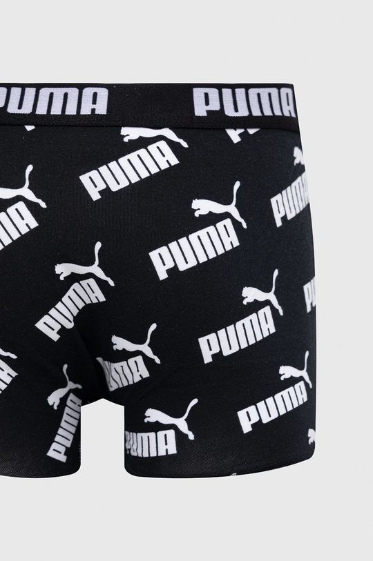 czarny Puma bokserki dziecięce 935526 (2-pack)