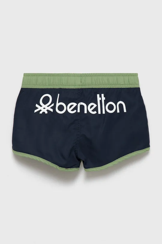 Detské plavkové šortky United Colors of Benetton tmavomodrá