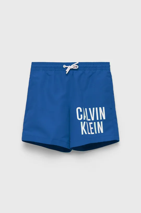niebieski Calvin Klein Jeans szorty kąpielowe dziecięce KV0KV00006.PPYY Chłopięcy