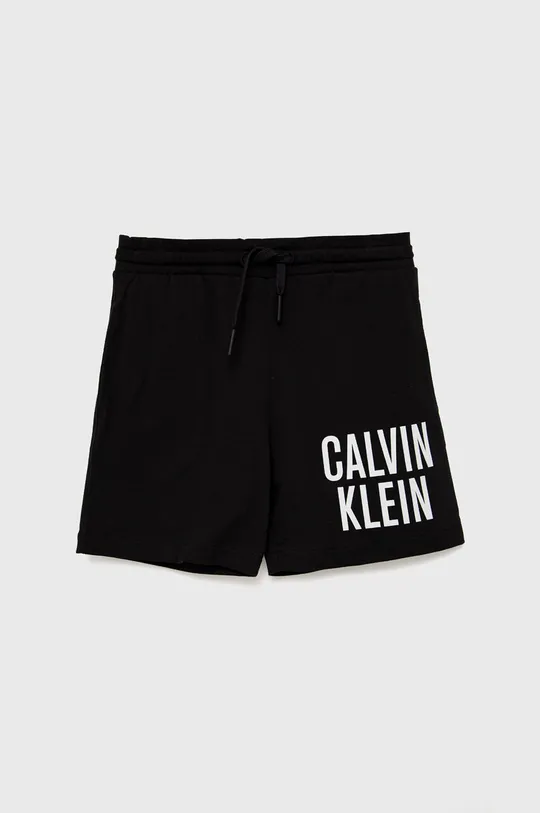 czarny Calvin Klein Jeans szorty plażowe dziecięce KV0KV00011.PPYY Chłopięcy