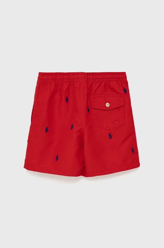 Detské plavkové šortky Polo Ralph Lauren červená