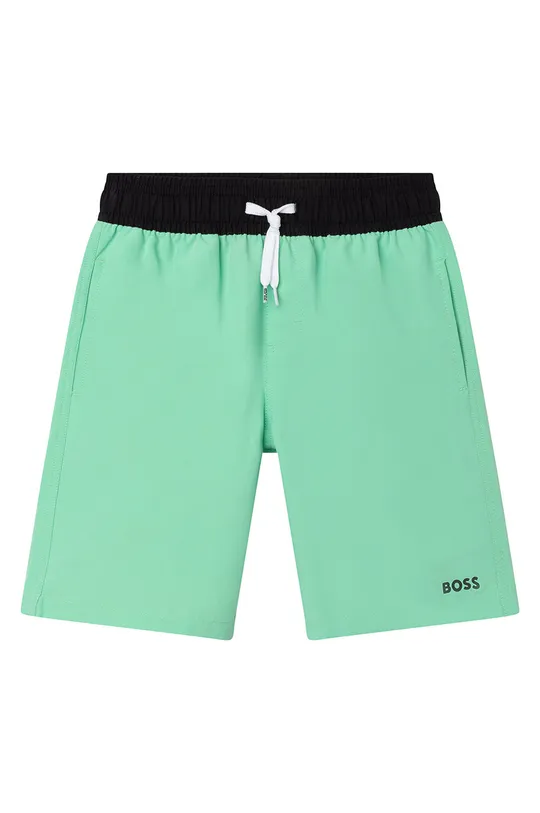 зелёный Детские шорты для плавания Boss Для мальчиков