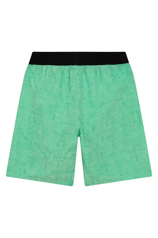 зелений Дитячі шорти для плавання Boss