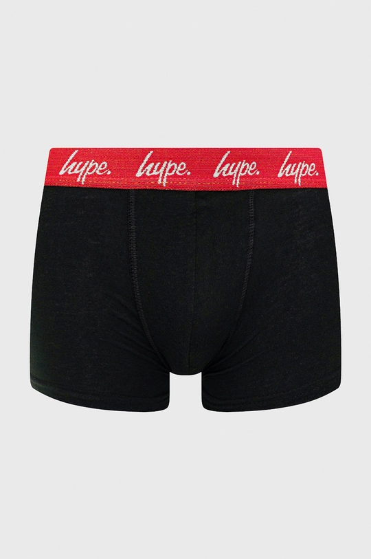 fekete Hype gyerek pamut boxer (3 db)