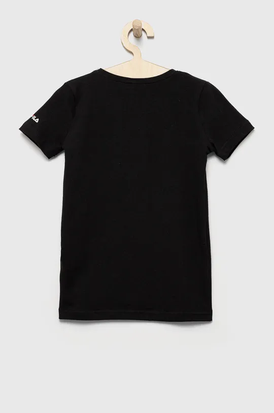 Otroški t-shirt Fila črna