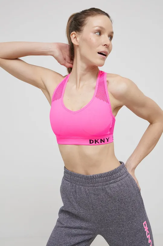 ροζ Αθλητικό σουτιέν DKNY