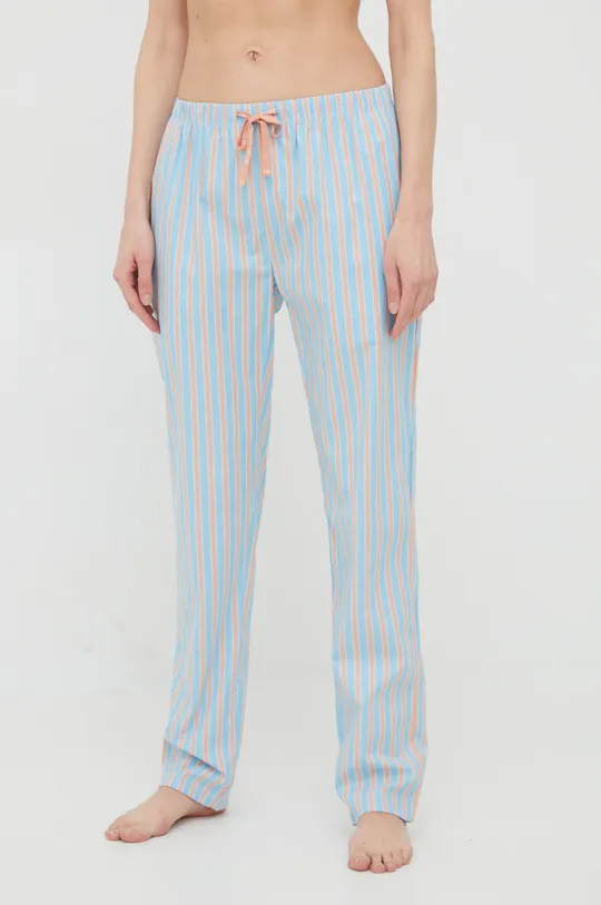 niebieski Tom Tailor spodnie piżamowe bawełniane Damski