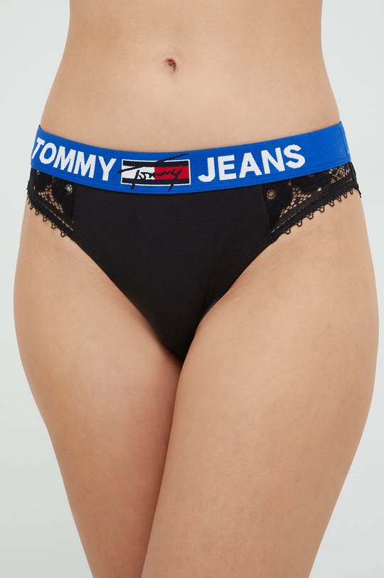 fekete Tommy Hilfiger bugyi Női