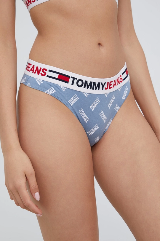 niebieski Tommy Hilfiger figi Damski