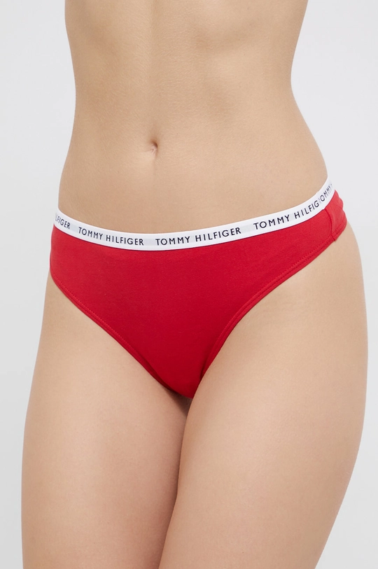 crvena Tange Tommy Hilfiger (3-pack) Ženski