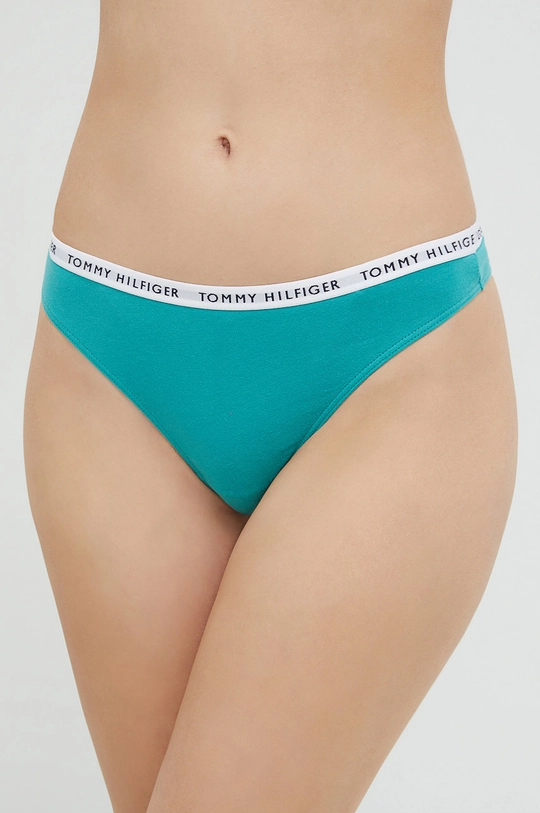 többszínű Tommy Hilfiger tanga (3-pack) Női