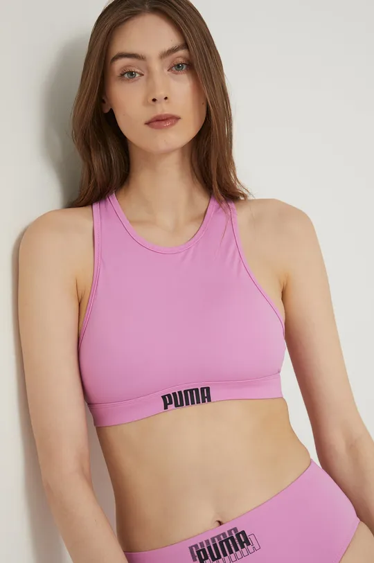 μωβ Bikini top Puma