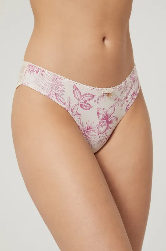 beżowy Emporio Armani Underwear figi 162525.2R212 Damski