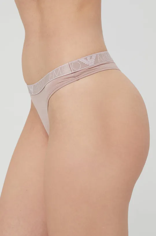 Emporio Armani Underwear tanga rózsaszín