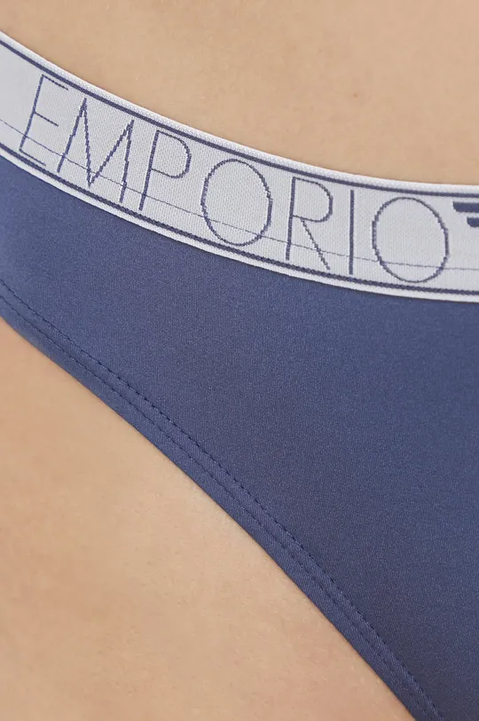tmavomodrá Tangá Emporio Armani Underwear