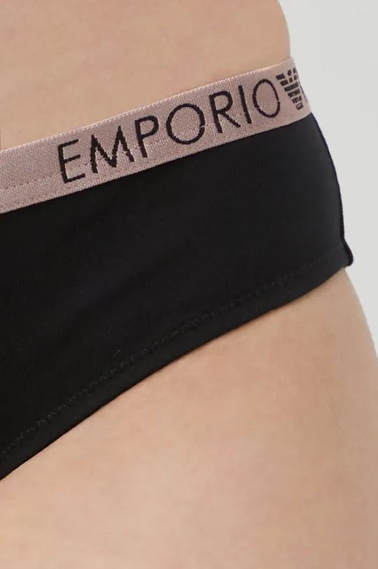 fekete Emporio Armani Underwear bugyi